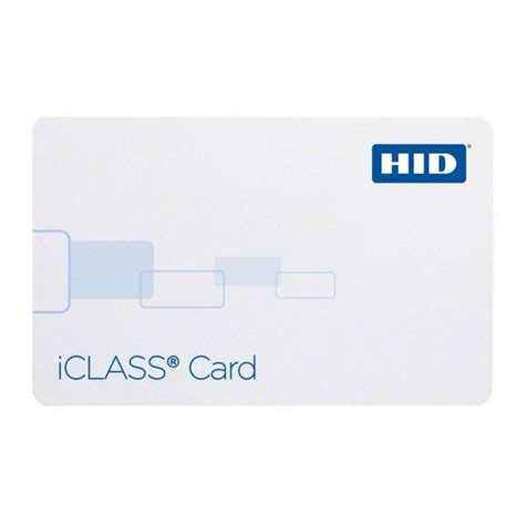 2000 iclass contactless smart card|HID iCLASS 2000 .